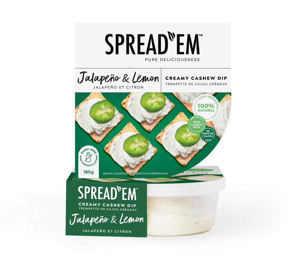 Jalapeno &amp; Lemon Cashew Dip/Spread