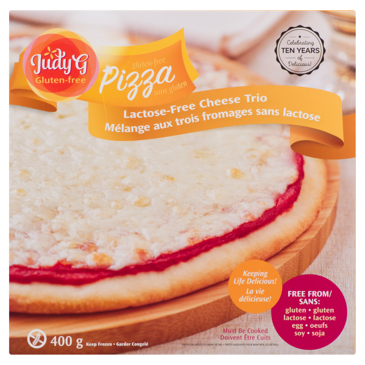 Gluten-free Pizza - Lactose-Free Cheese Trio