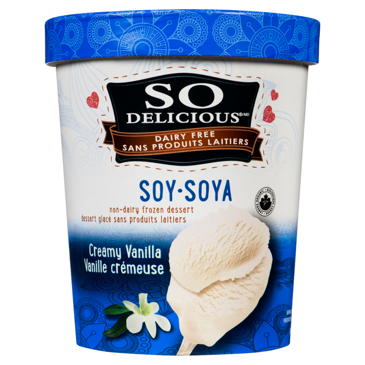 Soy Non-Dairy Frozen Dessert - Creamy Vanilla