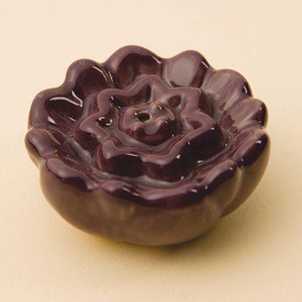 Ceramic - Lotus Blossom - Incense Holder