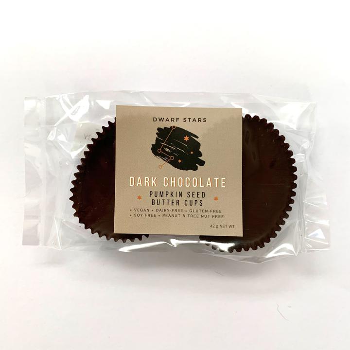 Pumpkin Seed Butter Cups - Dark Chocolate