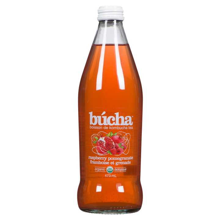 Sparkling Kombucha Tea - Raspberry Pomegranate