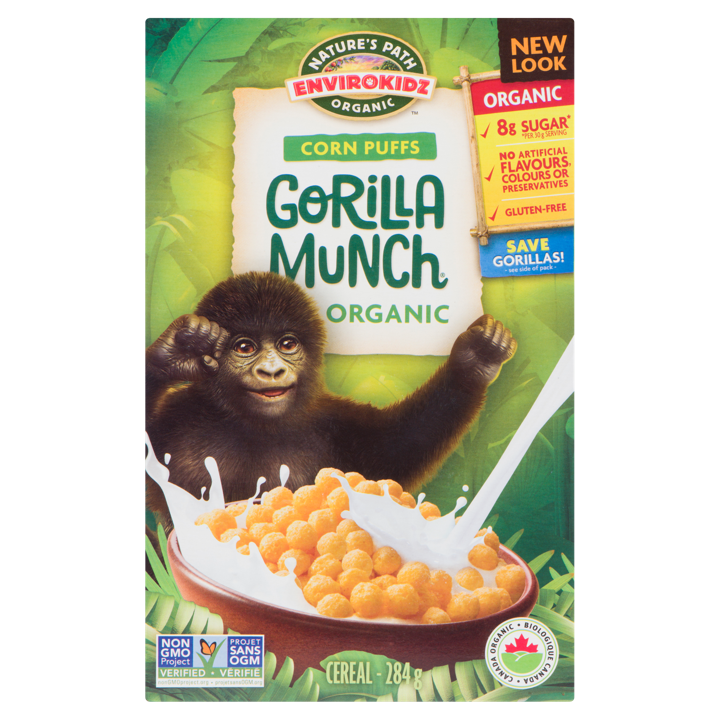 Envirokidz Gorilla Munch - Corn Puffs