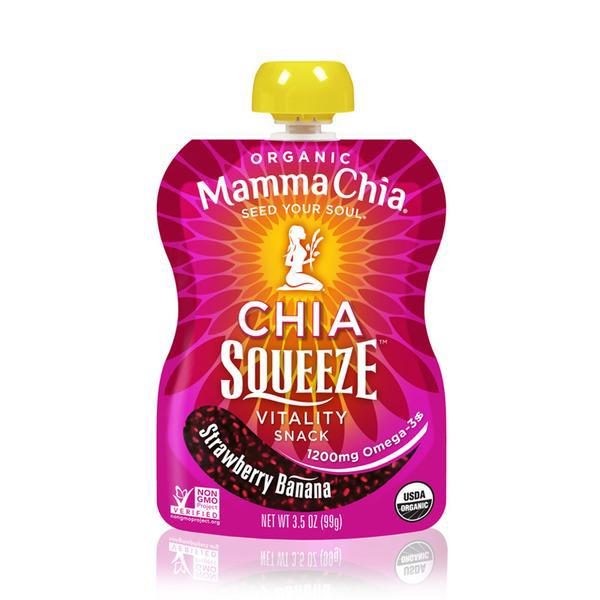 Chia Squeeze - Strawberry Banana