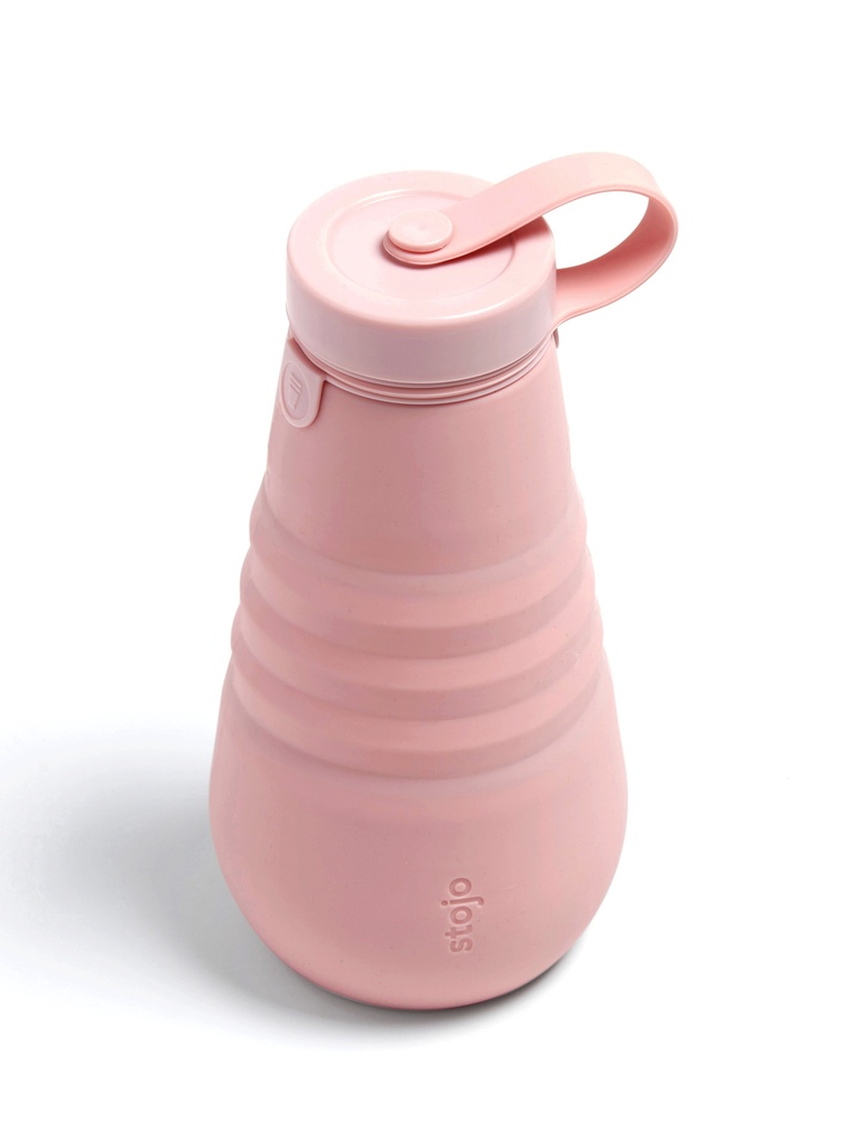 Collapsible Water Bottle - 20oz - Pink