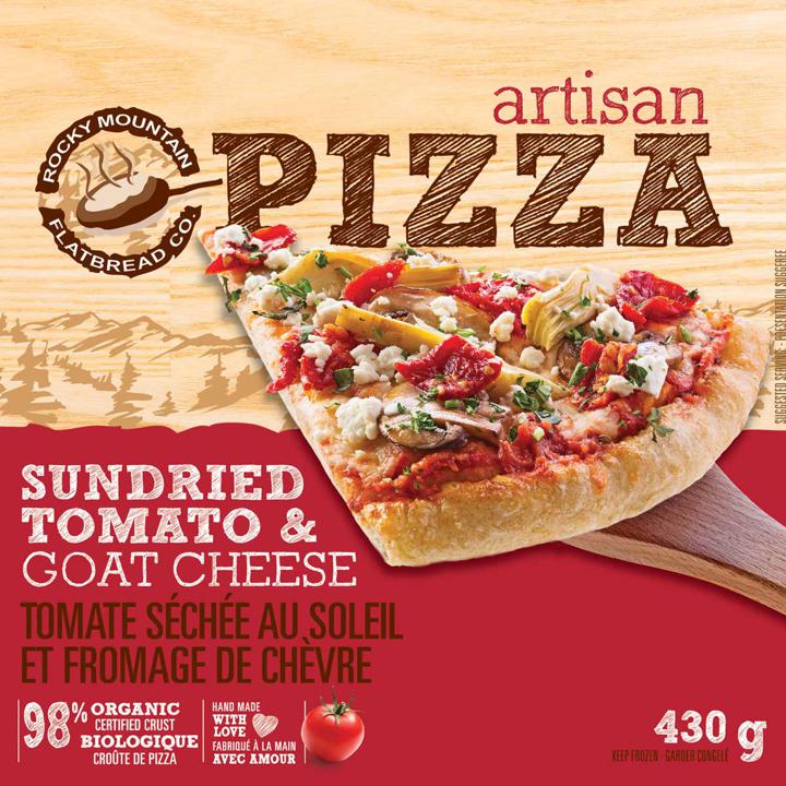 Artisan Pizza - Sun-dried Tomato &amp; Goat Cheese