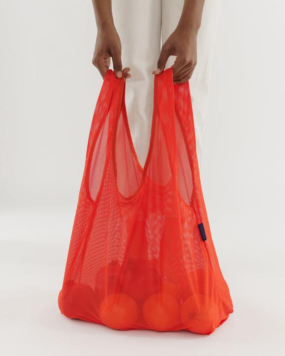 Mesh Shopping Bag - Tomato