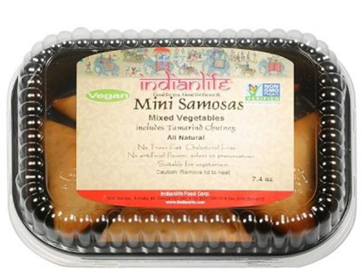 Mini Mix Vegetable - Samosa with Chutney