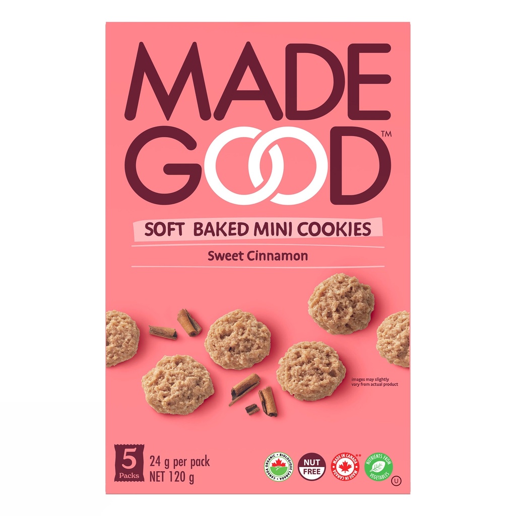 Soft Baked Sweet Cinnamon - Mini Cookies Org Pack