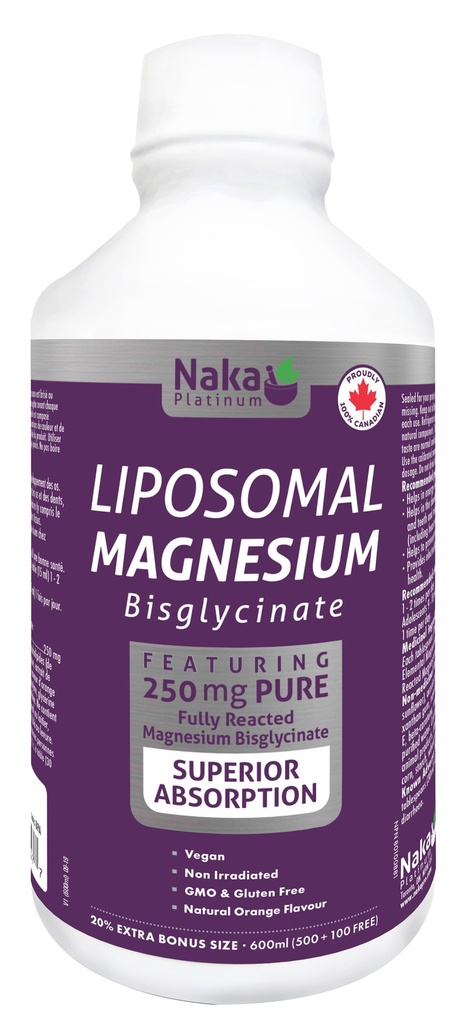 Liposomal Magnesium Biscglycinate