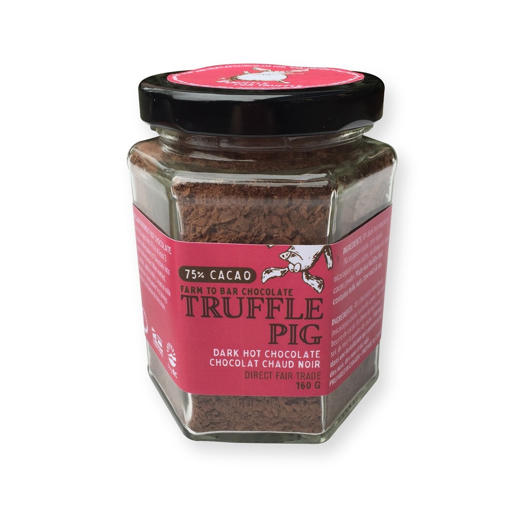 Truffle Pig Dark Hot Chocolate - 75% Cacao