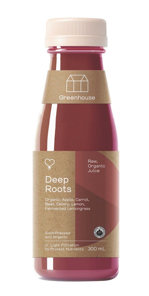 Raw, Organic Juice - Deep Roots