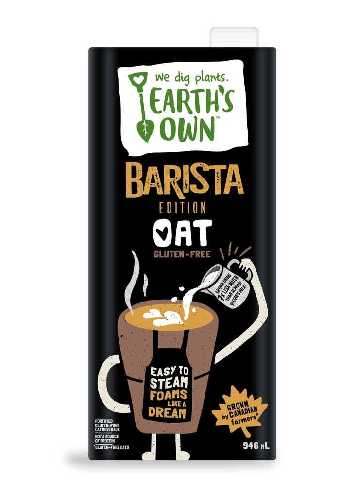 Fortified Gluten-Free Oat Beverage - Barista Edition