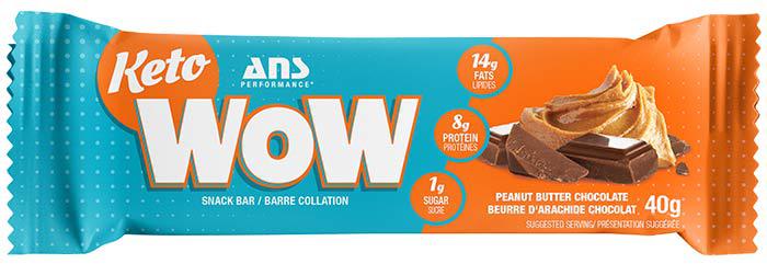 Keto WOW Snack Bar - Peanut Butter Chocolate