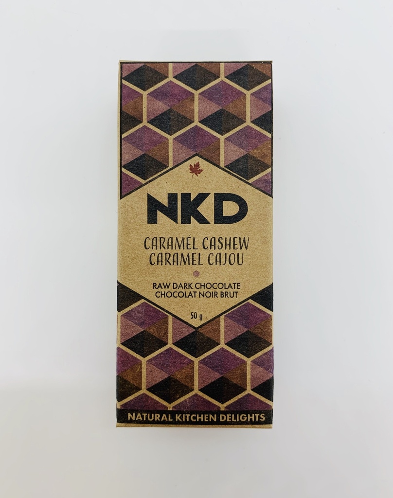 Raw Dark Chocolate - Caramel Cashew