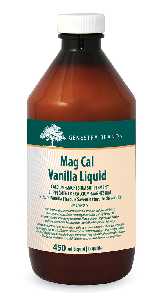 Mag Cal Vanilla Liquid - Natural Vanilla Flavour