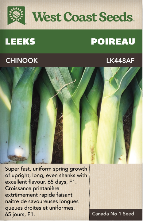 Seeds - Chinook F1 Leeks