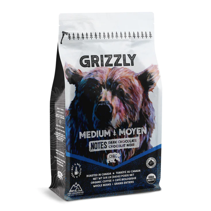 Whole Bean Coffee - Grizzly Medium Roast