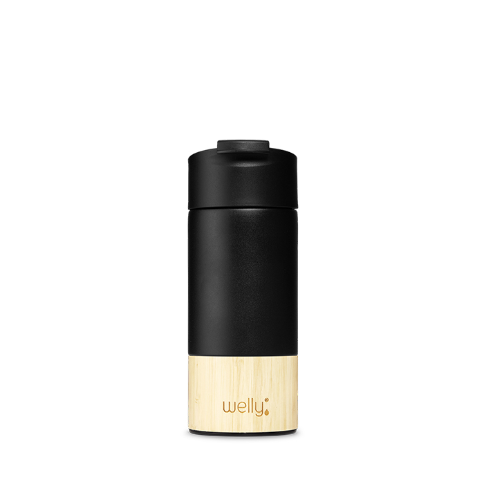 12oz Traveler Bottle - Black