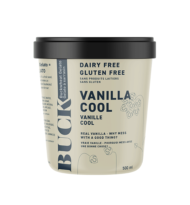 Vanilla Cool Buckwheat Gelato