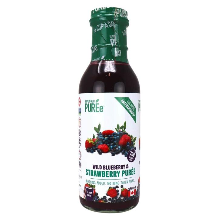 Wild Blueberry and Strawberry Puree