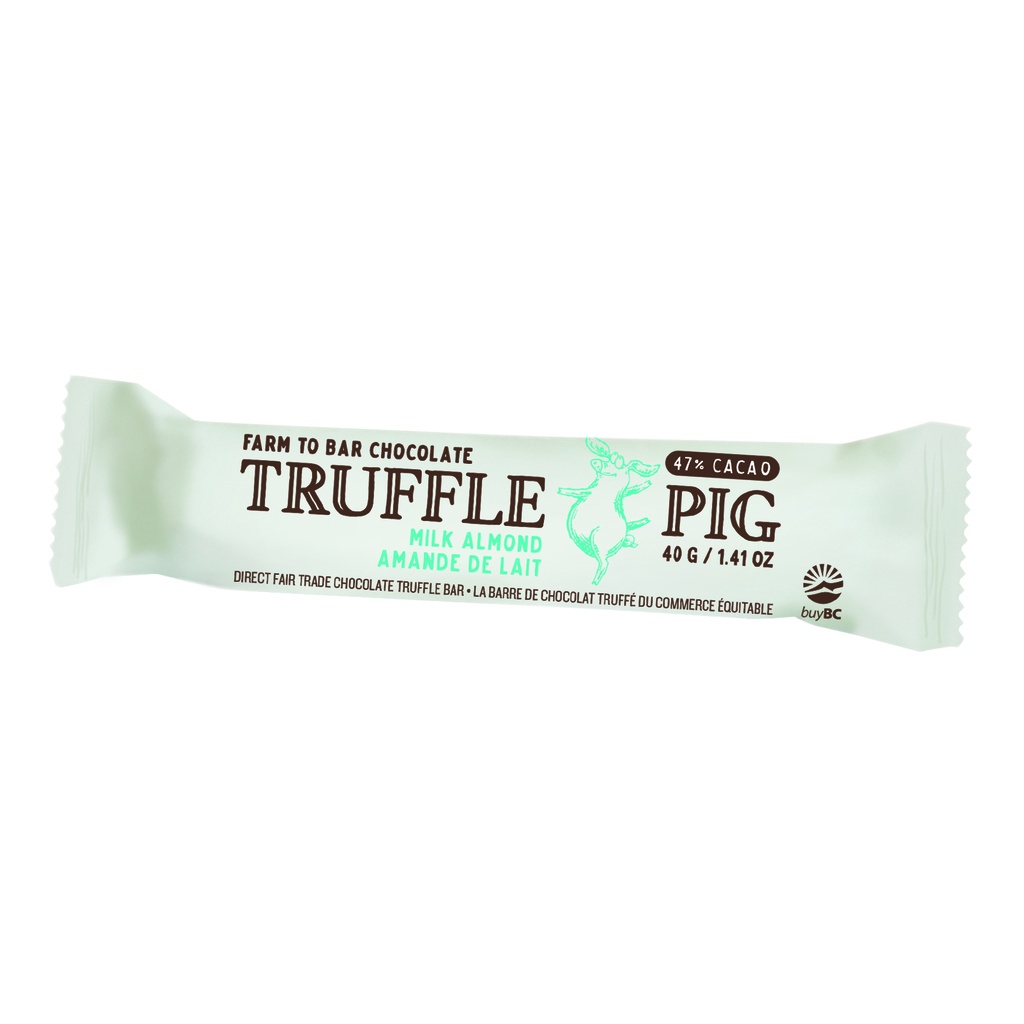 47% Milk Almond Truffle Bar