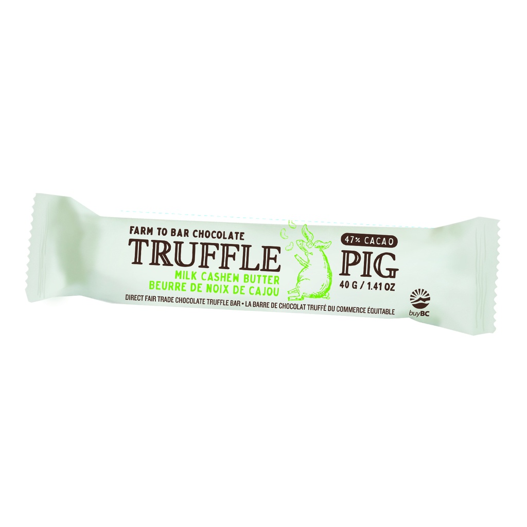 47% Milk Creamy Cashew Butter Truffle Bar