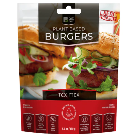 Plant Based Burger Mix - Tex Mex