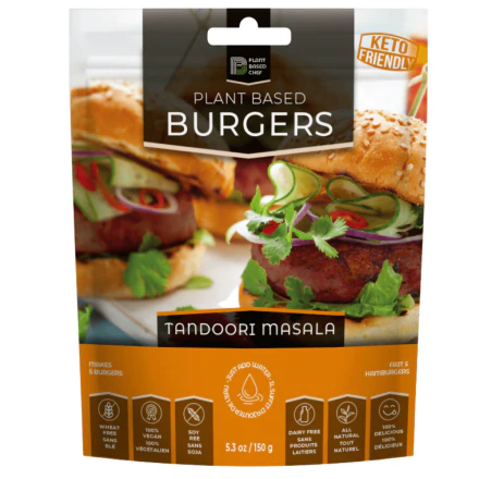 Plant Based Burger Mix - Tandoori Masala