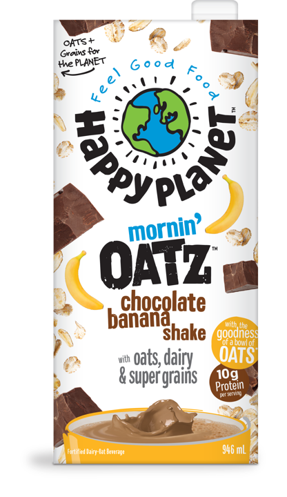 Mornin' Oatz Shake - Chocolate Banana