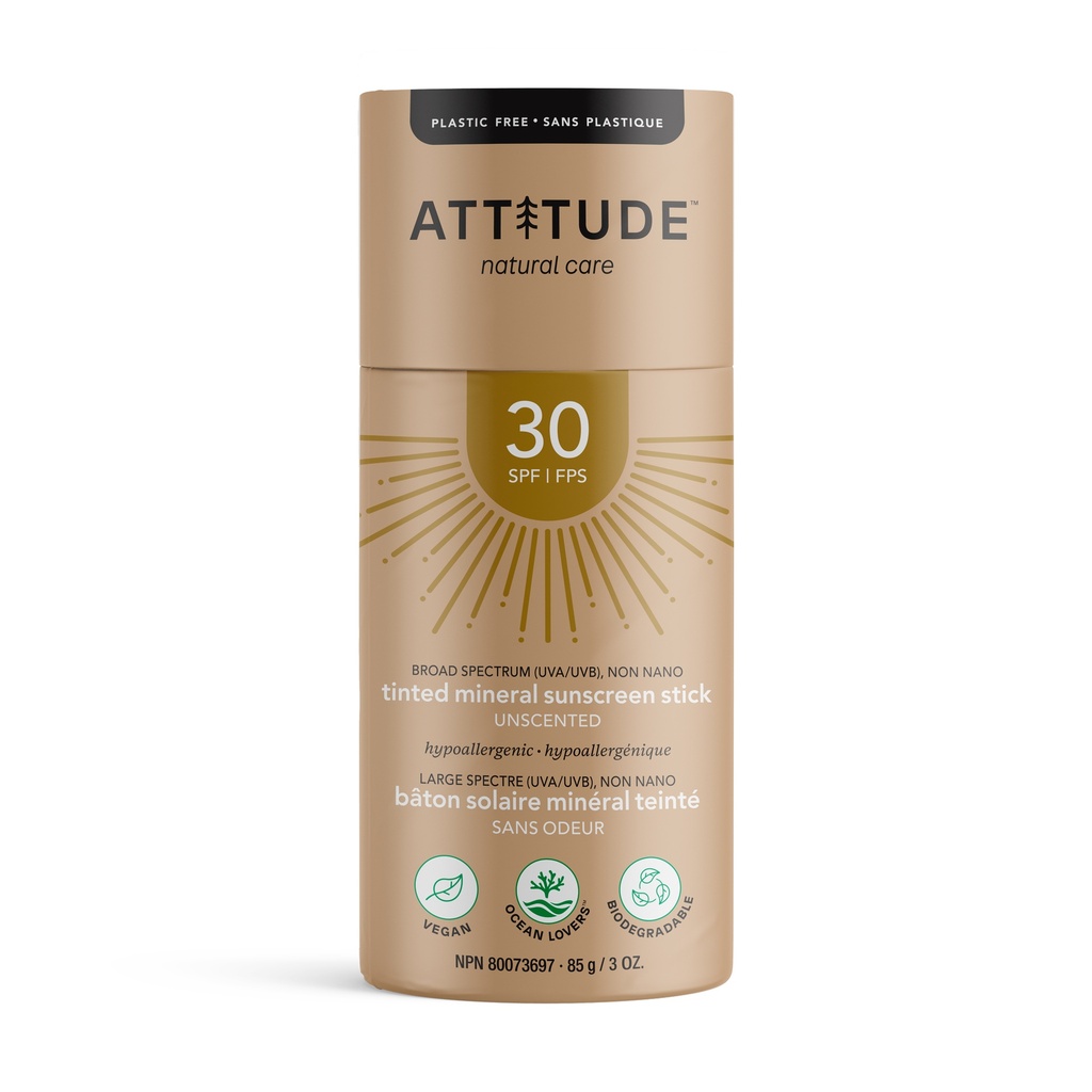 Tinted Mineral Sunscreen Stick SPF30 - Unscented