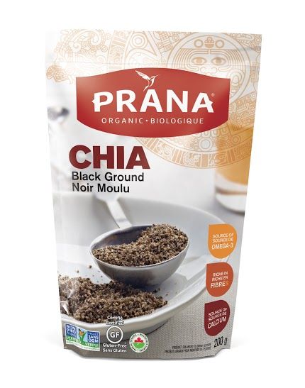 Black Chia Seeds Ground Organic