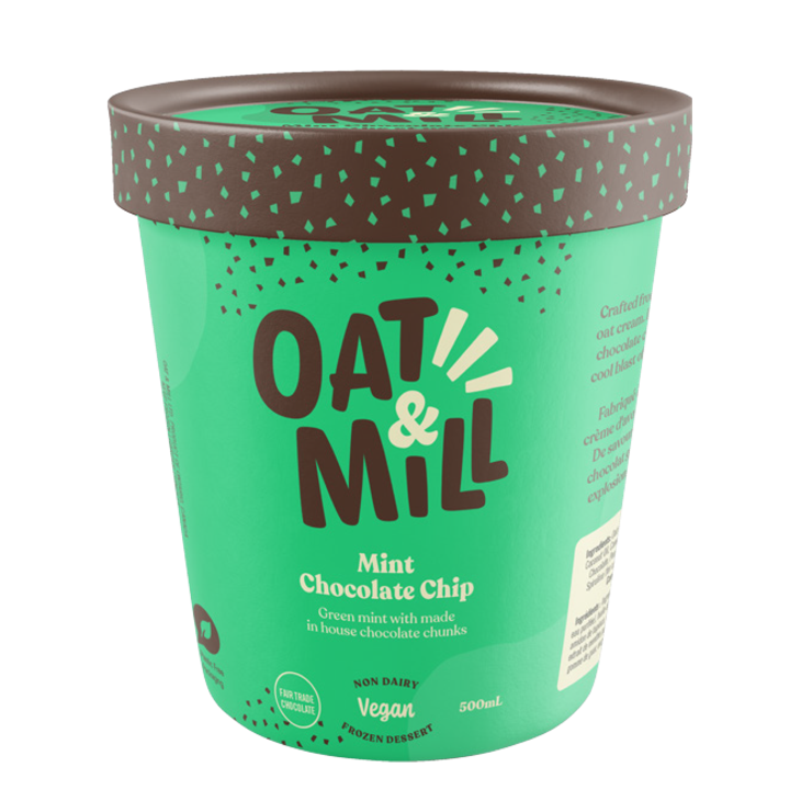 Oat Milk Frozen Dessert - Mint Chocolate Chip