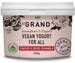 Vegan Yogurt - Cherry &amp; Rose Crumble