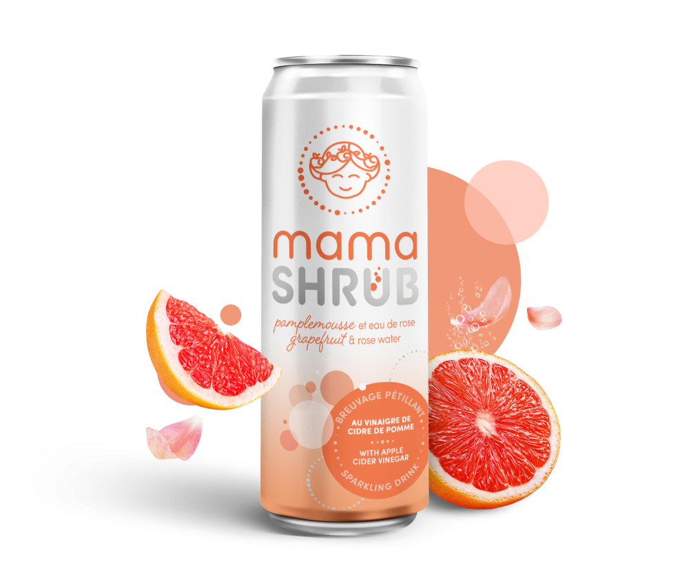 Sparkling Beverage - Grapefruit &amp; Rose Water