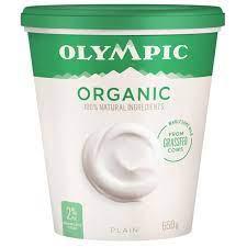 Organic Yogurt - Plain 2% Milk Fat