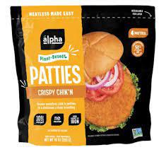 Plant-Based Patties - Crispy Chik'n