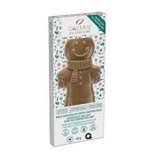 Gingerbread Man - Milk Chocolate with Crisped Rice