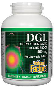 DGL Deglycyrrhizinated Licorice Root 400 mg