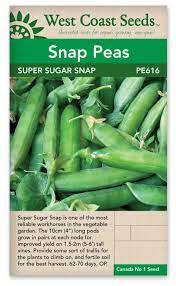 Seeds - Super Sugar Snap Pea