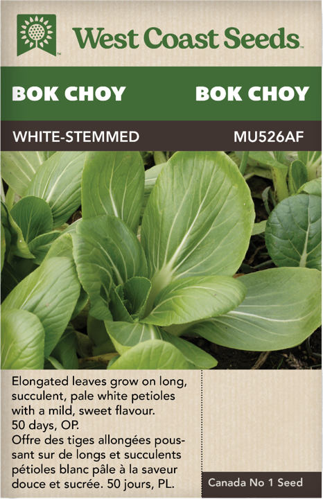 Seeds - White-Stemmed Pac Choi