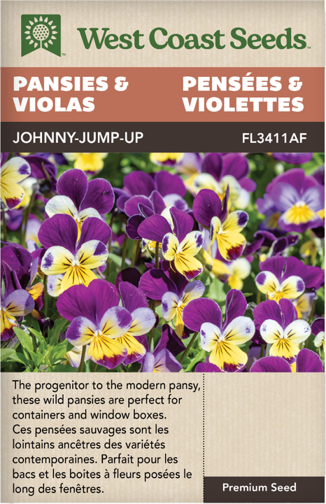 Seeds - Johnny Jump Up Violas