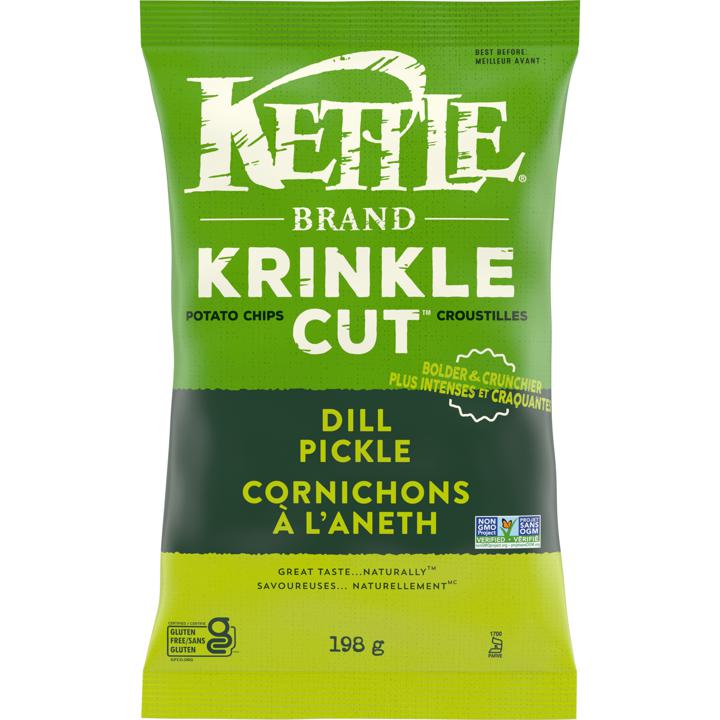 Krinkle Kut Chips - Dill Pickle