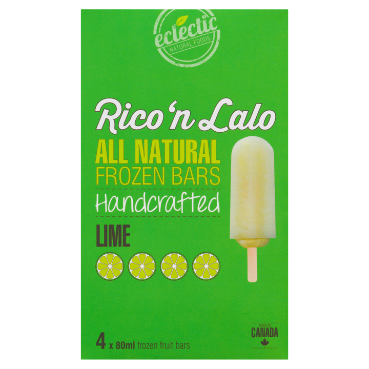 All Natural Frozen Bars - Lime