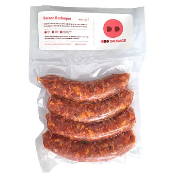 Pork Sausage - Korean BBQ - Frozen