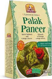 Palak Paneer Meal