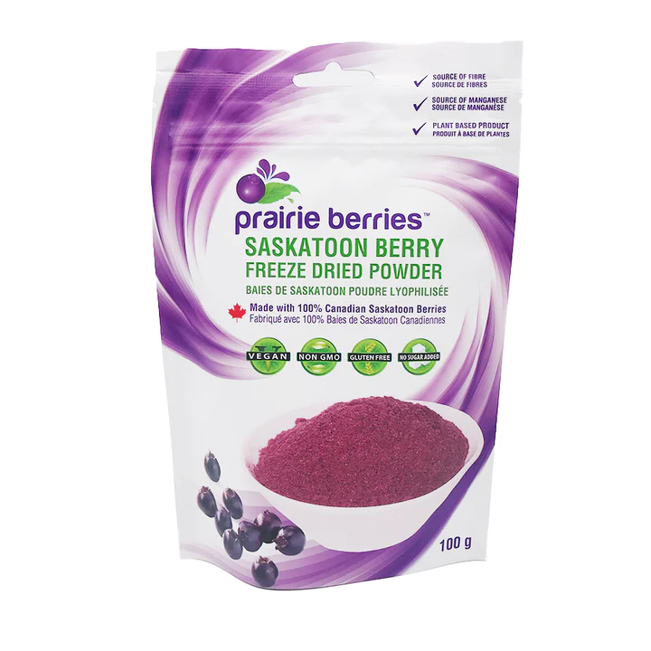 Freeze Dried Saskatoon Berry Powder