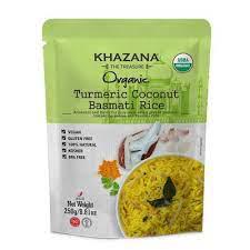 Turmeric Coconut Basmati Rice Org