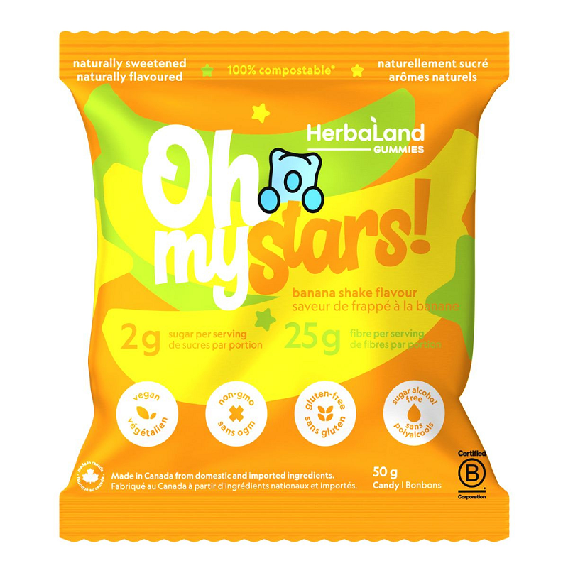 Oh My Stars! Banana Shake Gummies