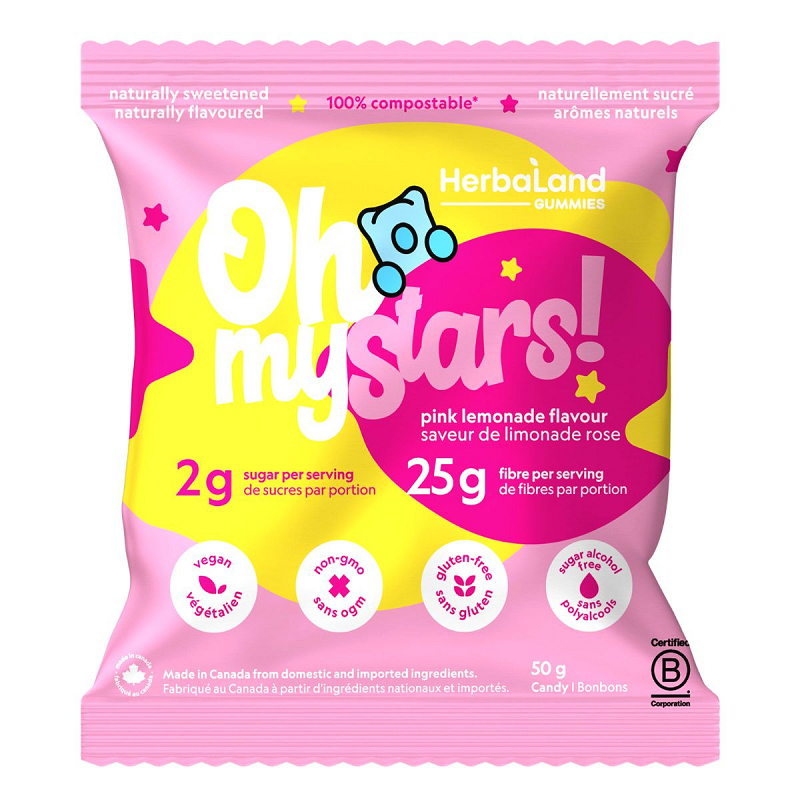 Oh My Stars! Pink Lemonade Gummies